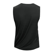CHRLCK Gilet da corsa uomo Canotta palestra ad asciugatura rapida Fitness Camicia - immagine 3