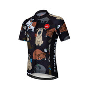 2022 maglia da ciclismo Kids Boy Girl Bike Mountain MTB Shirt manica corta - immagine 19