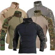 T-shirt da trekking tattiche all'aperto uomo combattimento esercito militare CP