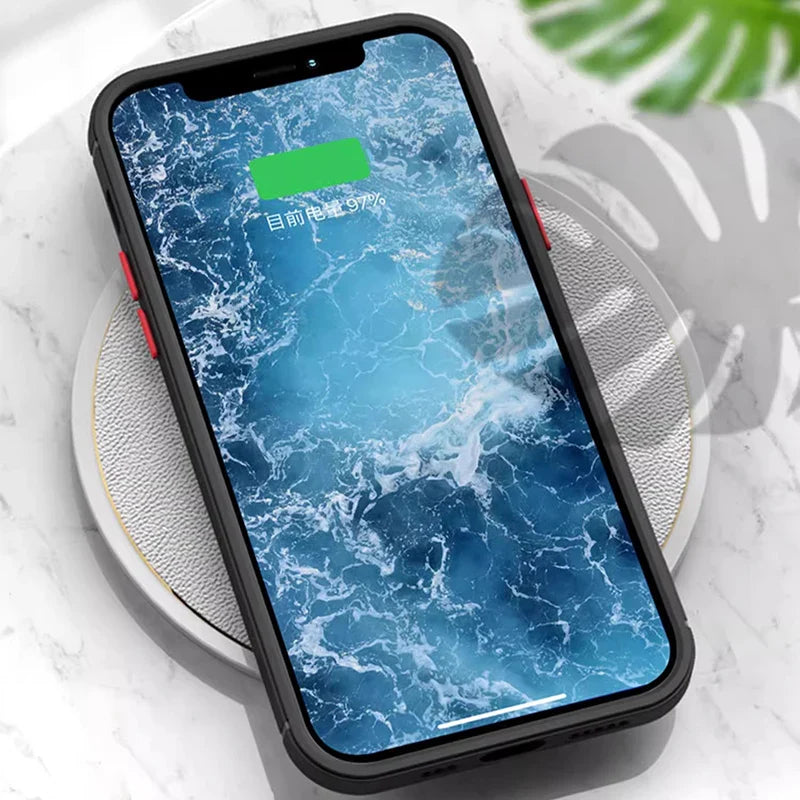 S25 S24 Ultra Plus Custodia Armatura opaca magnetica per Samsung Galaxy S25 S24 S23 S 25 Ultra Plus Custodie Cover di ricarica wireless satinata