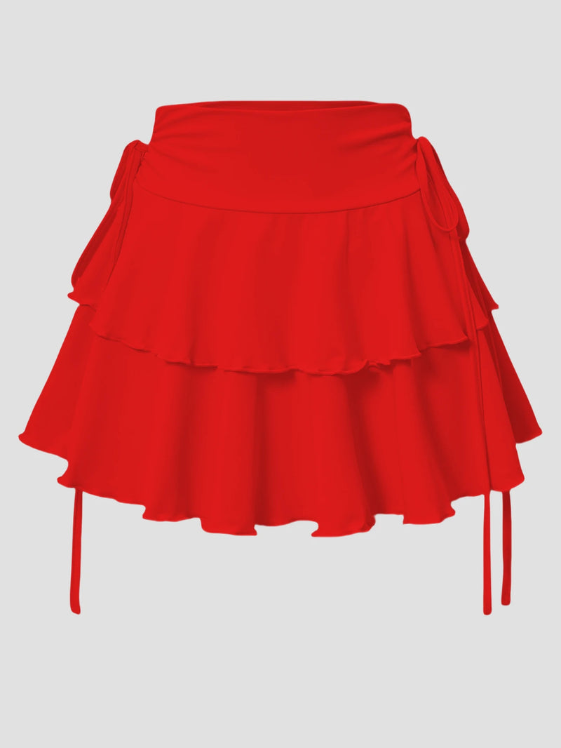 Nuova gonna a tinta unita da donna, moda estiva, versatile, a vita alta, vestibilità slim, elastica, gonna corta, articoli disponibili in magazzino