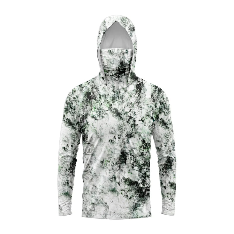 Camicia da pesca con cappuccio uomo maglietta a maniche lunghe - S KZ-XTW2 - immagine 3