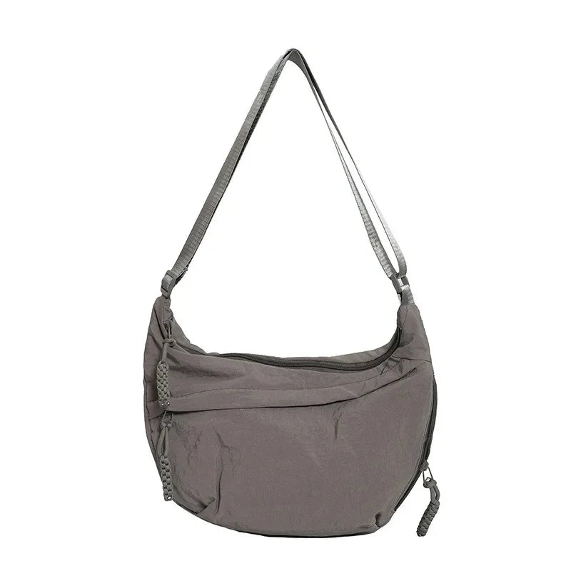 Borsa a Tracolla Unisex in Nylon – Minimalista, Multifunzionale e alla Moda - Campeda