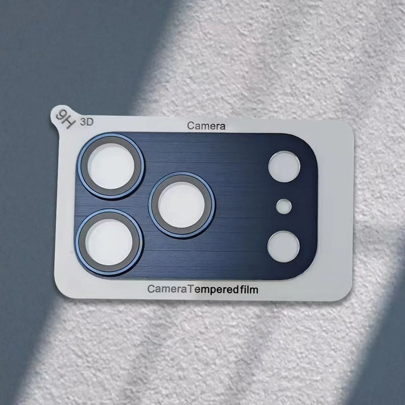 1Set Copertura Completa In Metallo Protezione Della Macchina Fotografica di Vetro Per IPhone 17 Pro Max Obiettivo di Copertura In Vetro Per IPhone 17 Obiettivo Dell'aria Anello di Metallo Pellicola