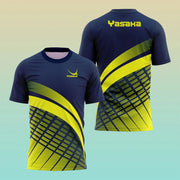 Camicia da allenamento per ping pong alla moda Maglietta estiva uomo Uniformi tennis - immagine 3