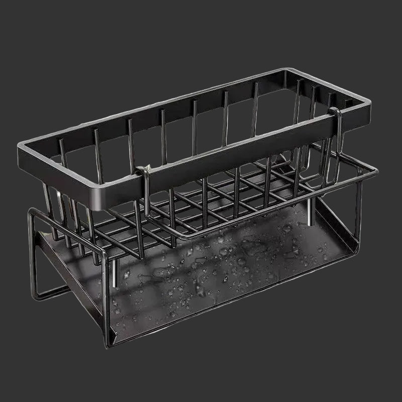 Porta Spugna da Cucina Multifunzionale con Gancio Organizer per Lavello e Accessori Cucina