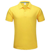 Polo da Golf traspirante ad asciugatura rapida T-Shirt uomo estiva a maniche corte - immagine 14