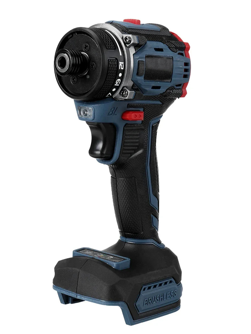 Cacciavite elettrico senza spazzole da 1/4 pollici 4000 giri/min 21 + 1 ingranaggi Trapano elettrico a batteria a due velocità per batteria Makita 18v