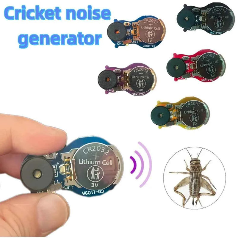 1 Pezzo Scherzoso Dispositivo Portatile per Rumore di Grillo Nascosto, Gadget Divertente a Lunga Durata per Ufficio, Casa, Scrivania, Scherzo Divertente