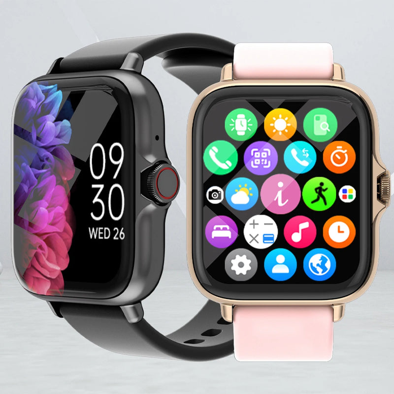 Smartwatch 1.83” Bluetooth Uomo/Donna – Risposta Chiamate, Contapassi, Monitor Sonno per iPhone e Android - Campeda