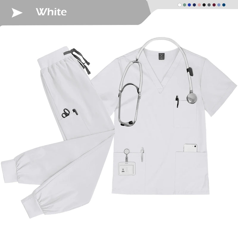 Set Uniforme Infermiera all'Ingrosso Divisa Medico Infermieri Dentisti Ospedalieri - immagine 13