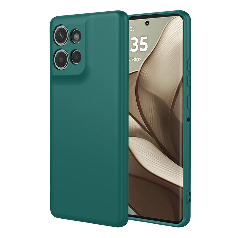 Custodia flessibile in silicone liquido TPU per Motorola Edge 50 Neo Pro Moto Edge 60 Stylus Fusion Ultra Cover protettiva Fundas Coque