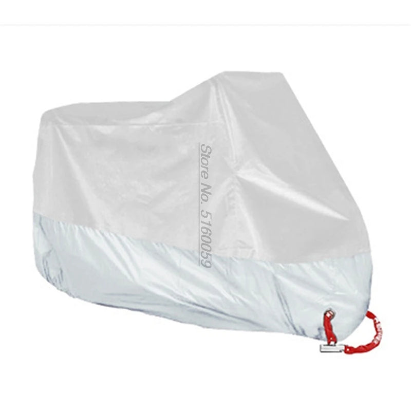 Telo Coprimoto Impermeabile Universale – Copertura Moto Anti-UV Antipolvere per Scooter e Moto (M-4XL, 11 Colori) - Campeda