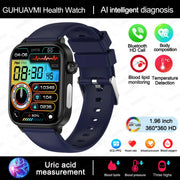 AI Diagnosi Lipidi nel sangue Acido urico Test di composizione corporea Smart Watch - immagine 12