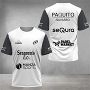 T-shirt da uomo Cool Assorbimento del sudore Manica corta Nuovi sport estivi - immagine 9