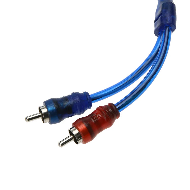 Cavo amplificatore audio per auto per sistema Hi-Fi stereo digitale Home Cinema Cavo audio da 2 RCA a 2 RCA