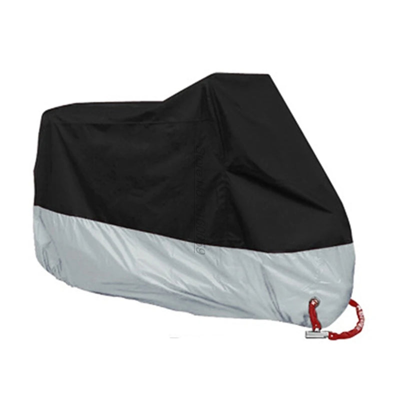 Telo Coprimoto Impermeabile Universale – Copertura Moto Anti-UV Antipolvere per Scooter e Moto (M-4XL, 11 Colori) - Campeda