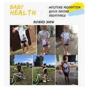 Completo Ciclismo Bambino/a Traspirante ad Asciugatura Rapida - immagine 2