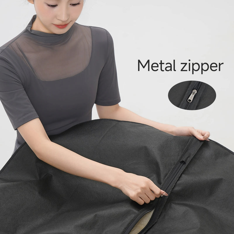 Borsa portaoggetti nera con cerniera per tutù da balletto Zaino impermeabile in - immagine 4