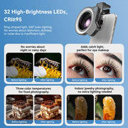 Obiettivo Macro Ultra HD APEXEL 100mm per Fotocamera Smartphone - immagine 5