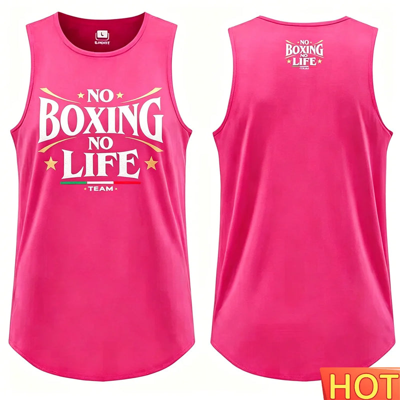 Canotte da uomo estive gilet boxe casual - immagine 5