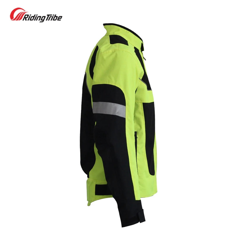 Giacca da moto traspirante stile estivo uomo donna Cappotto notte ad alta visibilità