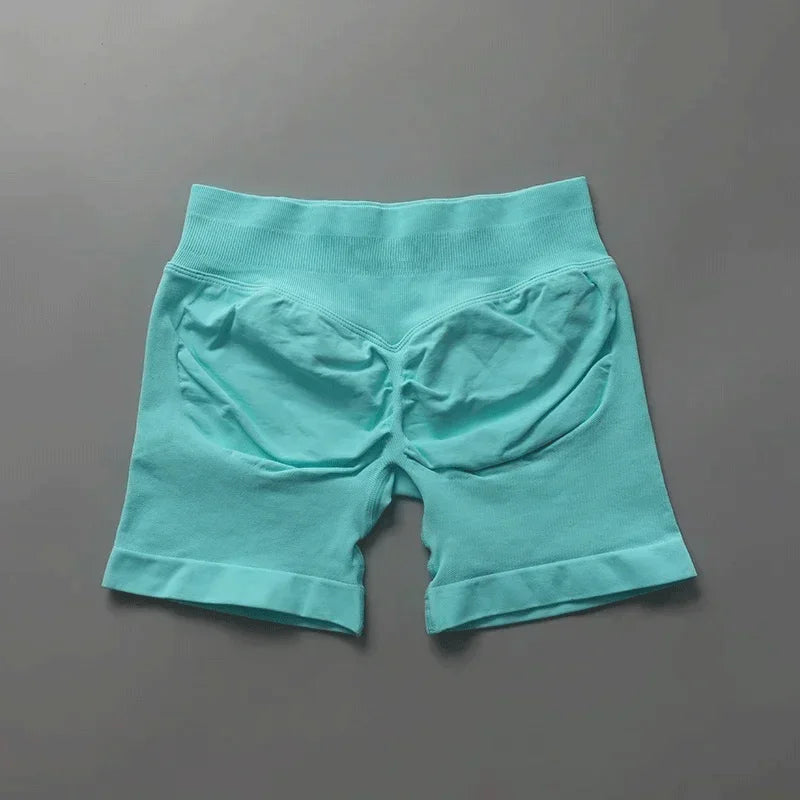 Pantaloncini da Yoga per Fitness | Pantaloncini sportivi da donna da 4,5 pollici per corsa ed esercizio, alternativa di qualità ai marchi più famosi, abbigliamento da palestra senza cuciture modellante.