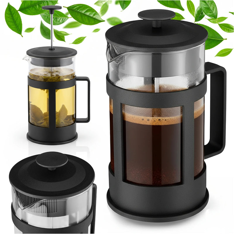 Caraffa in vetro per infusione di tè caffè ed erbe