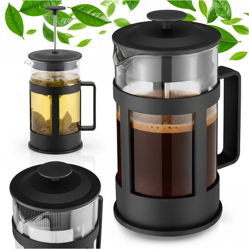 Caraffa in vetro per infusione di tè caffè ed erbe
