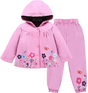 Primavera Autunno Abbigliamento per bambini Completo Giacca a vento Impermeabile - immagine 7