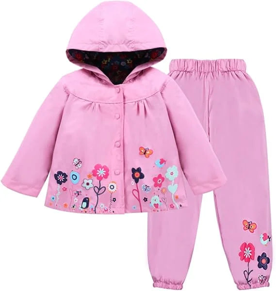 Primavera Autunno Abbigliamento per bambini Completo Giacca a vento Impermeabile - immagine 7