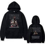 Boxing King Mike Tyson Felpa con cappuccio stampa fronte-retro Uomo e donna Cool