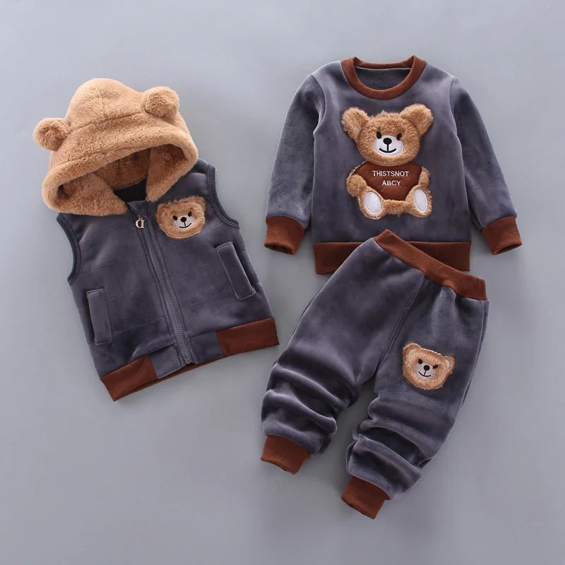 Set di abbigliamento invernale per bambini autunnale - immagine 11