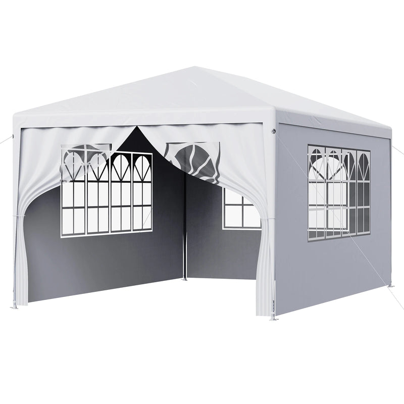 Gazebo LOEFME 3x4m per Esterni Ideale Giardino Fai-da-te - immagine 10