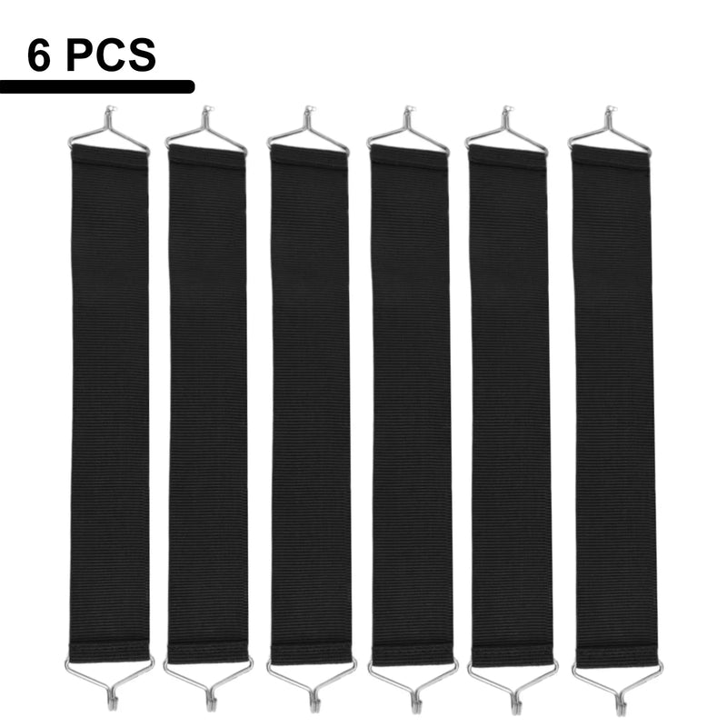 Assemblaggio semplificato Proteggi i tuoi mobili da esterno con un set di 6 affidabili cinture per sedie rinforzate realizzate in tessuto resistente