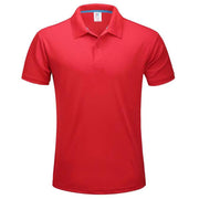 Polo da Golf traspirante ad asciugatura rapida T-Shirt uomo estiva a maniche corte - immagine 13