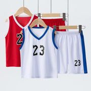 Tuta da basket estiva per BAMBINI Gilet sportivo ragazzi e ragazze Pantaloncini - immagine 7
