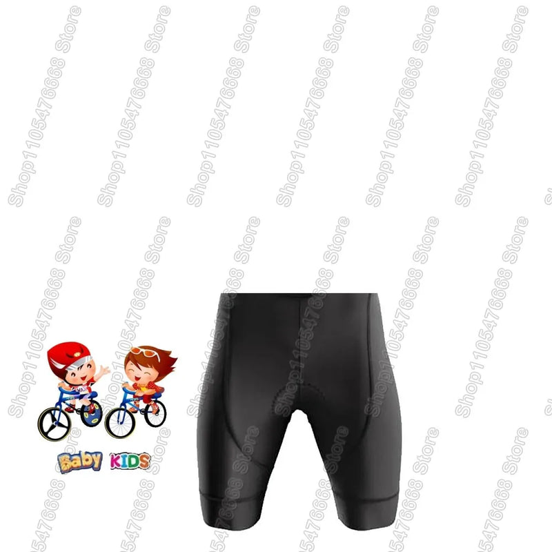 Set Maglia Ciclismo Bambini Tour Francia Wout Van Aert - immagine 7