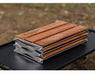 Outdoor Camping Rack Portable Three-Tier Rack Easy to Carry Foldable Picnic Camping Barbecue Folding Table