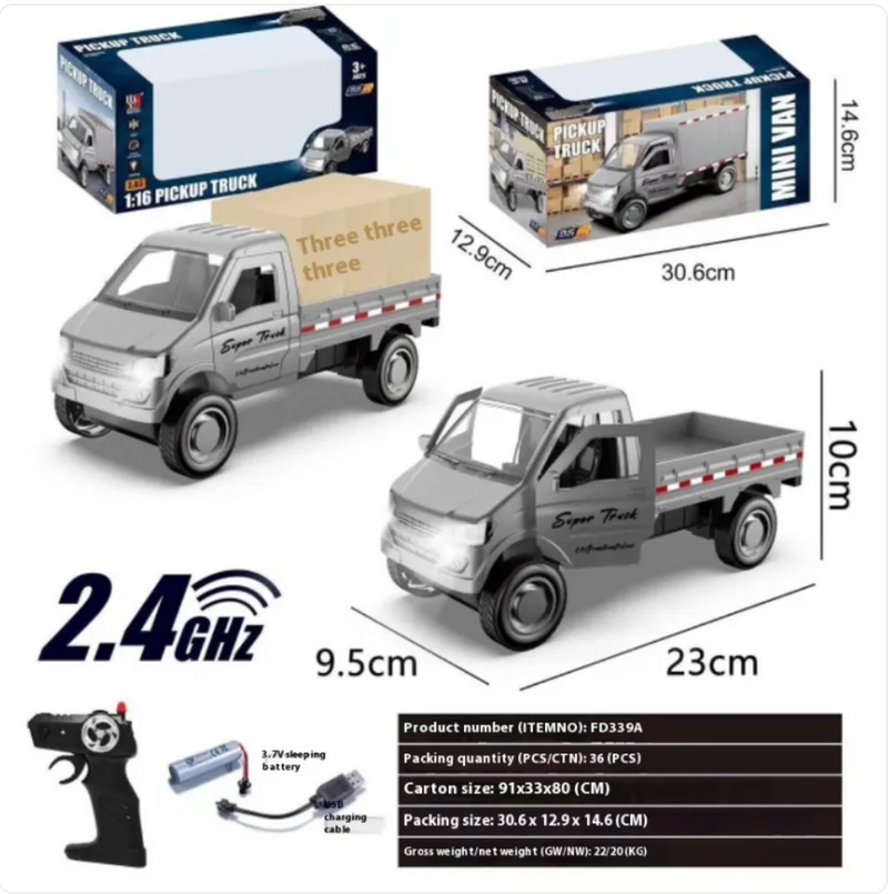 Auto giocattolo Wuling Microcar telecomandata.
