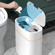 Pattumiera Smart Automatica con Sensore – Cestino Intelligente con Coperchio 13L/16L, Anti-Odori e UV per Casa e Ufficio - Campeda
