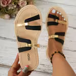 Sandali da donna leggeri slip-on alla moda, scarpe da donna