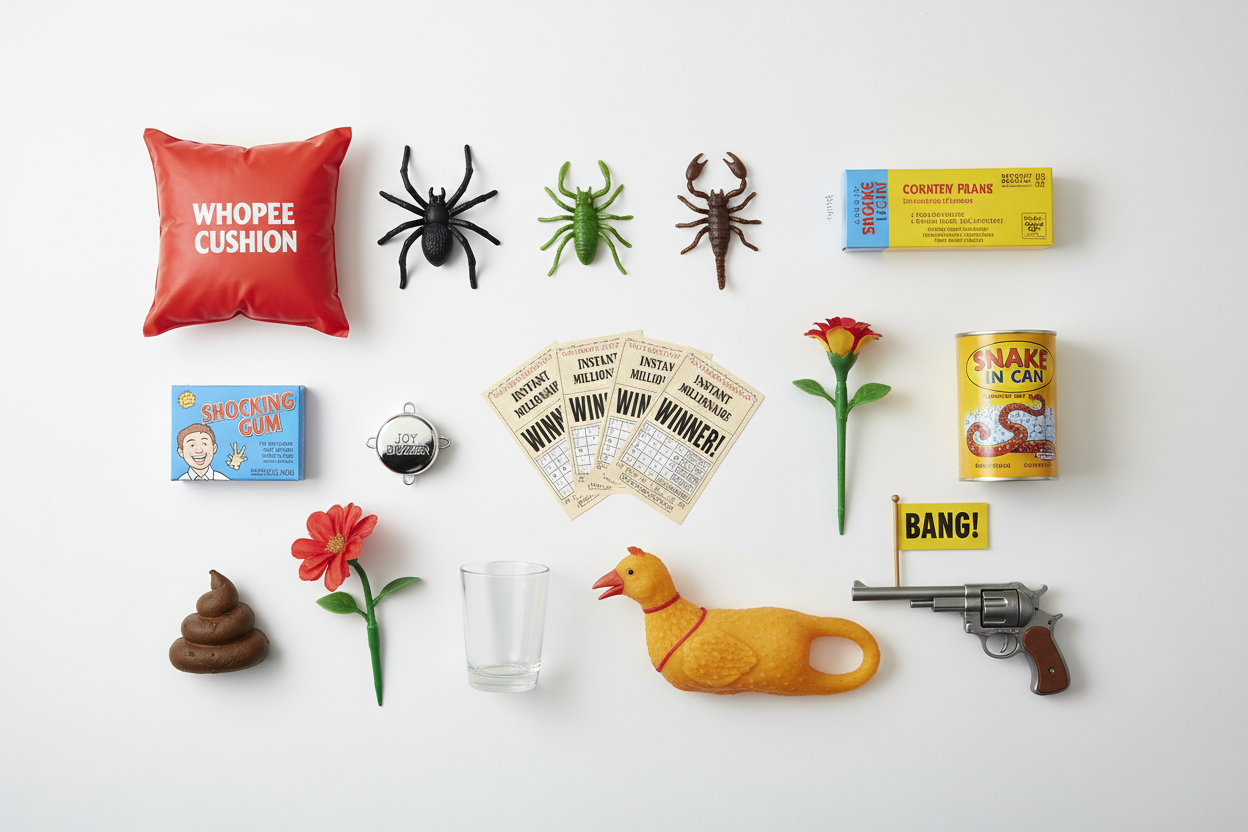 Articoli divertenti per gli scherzi