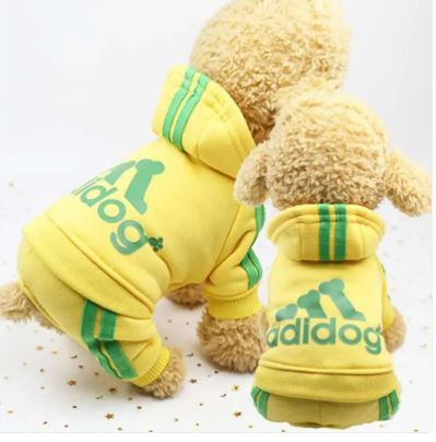 Abbigliamento caldo e casual per cani