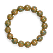 Bracciale Perline Medicina Tradizionale Cinese – Gioiello Benessere Feng Shui, Energia e Relax Naturale - Campeda