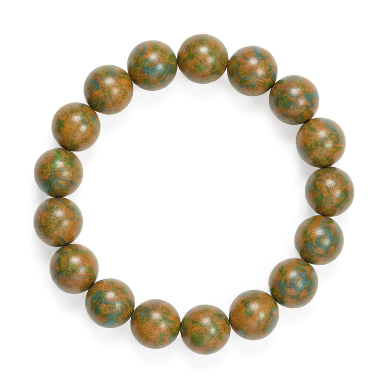 Bracciale Perline Medicina Tradizionale Cinese – Gioiello Benessere Feng Shui, Energia e Relax Naturale - Campeda