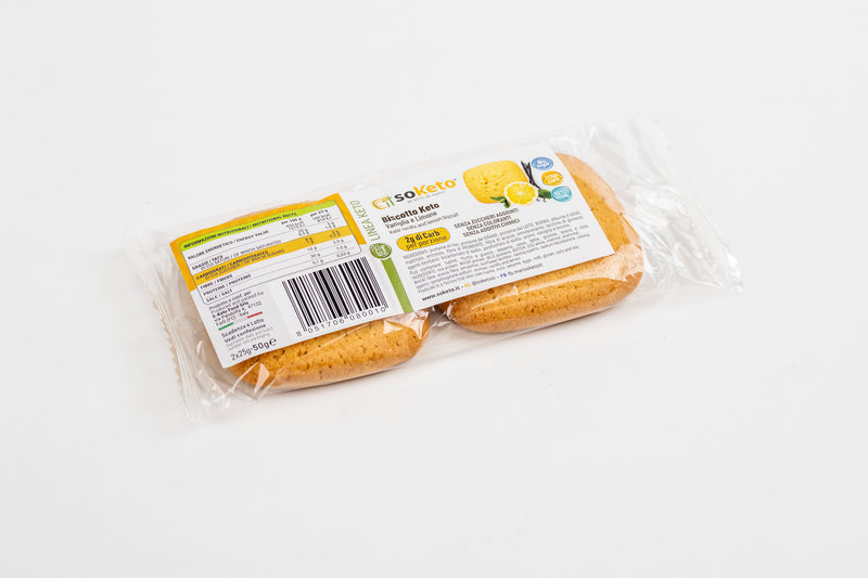 Biscotti Keto Vaniglia e Limone
