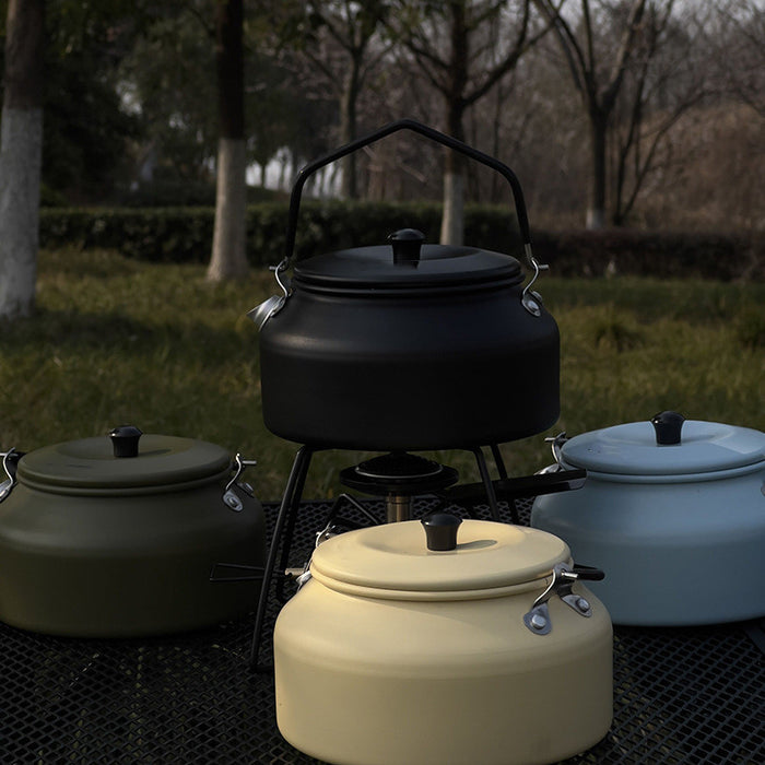 Outdoor Camping Kettle Portable Aluminum Alloy