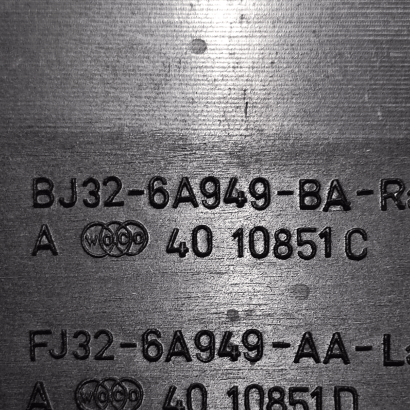 Carter / coprimotore range rover evoque (l538) 2.0 diesel cod: bj326a949ba (2011-2018)