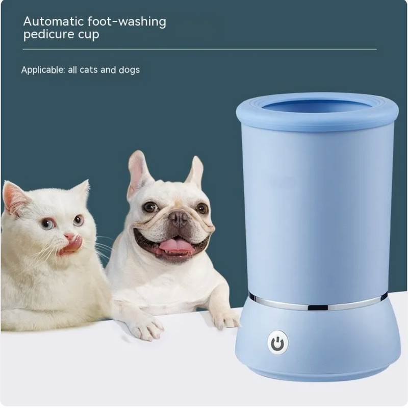 Pulitore automatico per zampe di cani e gatti